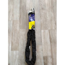 Αντικλεπτική Αλυσίδα Μοτοσυκλέτας με Κλειδαριά και Μήκος 90εκ. Μαύρο Χρώμα